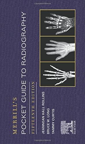 merrills pocket guide to radiography 15th edition jeannean hall rollins 0323832830, 978-0323832830