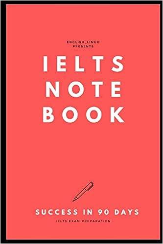 ielts note book 1st edition english lingo 1660603811, 978-1660603817