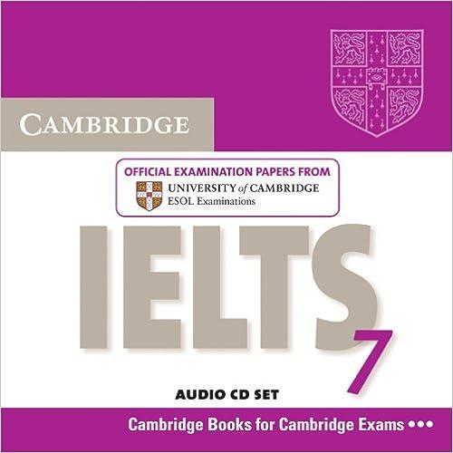 cambridge ielts 7 audio cd set 1st edition cambridge esol 0521739187, 978-0521739184