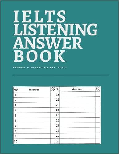ielts listening answer book 1st edition germa publishing b09wq181fm, 979-8442341638