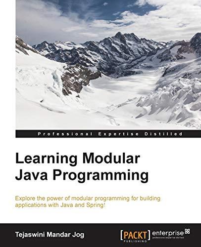 learning modular java programming 1st edition tejaswini mandar jog 178588882x, 978-1785888823