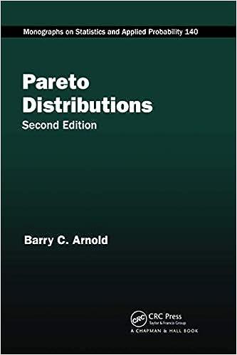 pareto distributions monographs on statistics and applied probability 140 2nd edition barry c. arnold