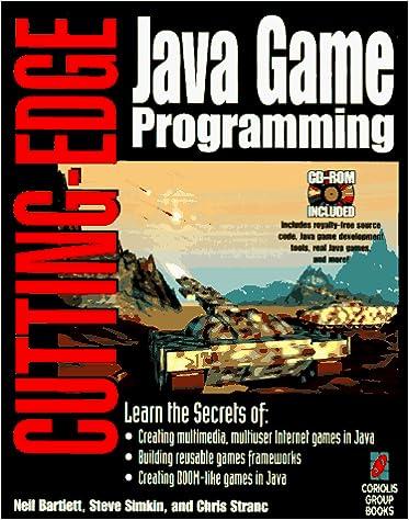 cutting edge java game programming everything you need to create interactive internet games with java 1st