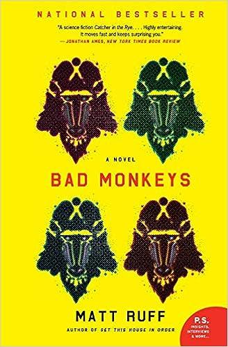 bad monkeys a novel  matt ruff 0061240427, 978-0061240423