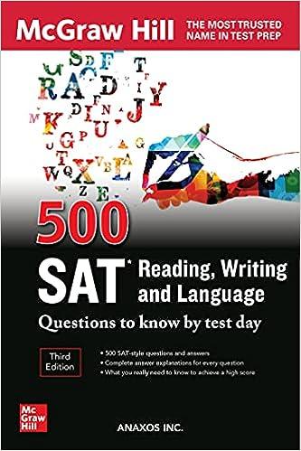 500 sat reading writing and language questions to know by test day 3rd edition anaxos inc 1264277792,