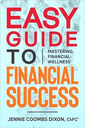 easy guide to financial success mastering financial wellness 1st edition jennie coombs dixon chfc 8439849925,