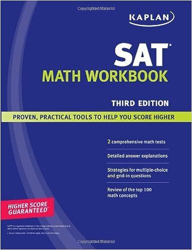 sat math workbook 3rd edition kaplan 1419552139, 978-1419552137