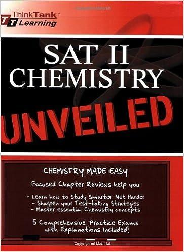 sat ii chemistry unveiled 1st edition randy liang 098002210x, 978-0980022100