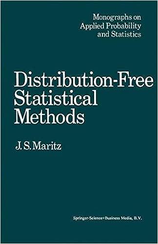 distribution free statistical methods monographs on statistics and applied probability book 17 2nd edition