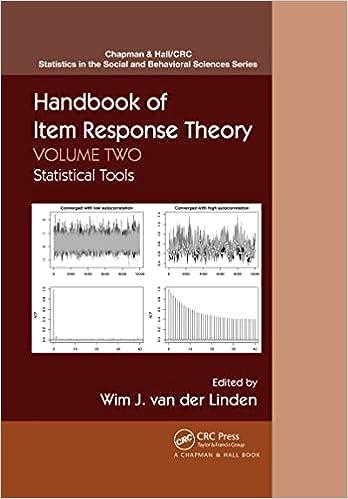 handbook of item response theory volume two statistical tools 1st edition wim j. van der linden 0367221047,