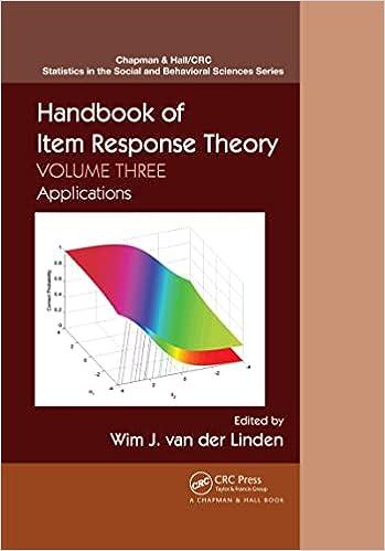 handbook of item response theory volume 3 applications 1st edition wim j. van der linden 0367221187,