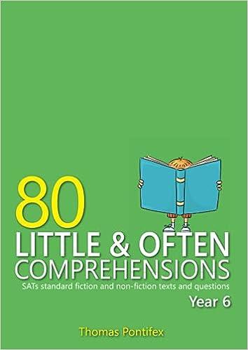 80 little and often comprehensions sats standard fiction and non fiction texts and questions 1st edition