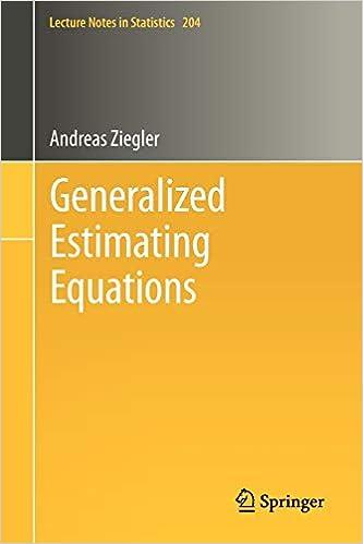 generalized estimating equations 1st edition 1461404983 andreas ziegler 1461404983, 978-1461404989