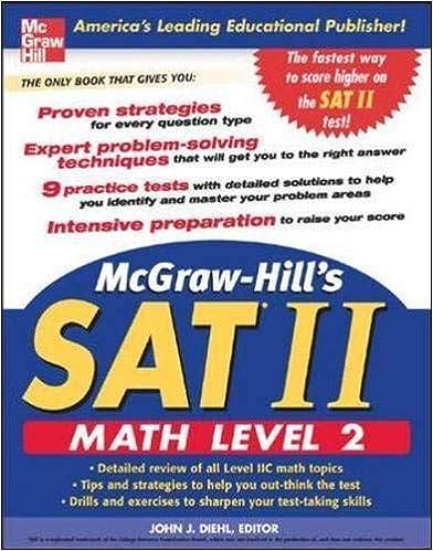 sat ii math level 2 1st edition john diehl 0071456724, 978-0071456722