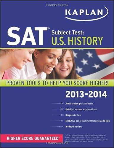 sat subject test us history 2013-2014 2014 edition kaplan 1609785770, 978-1609785772