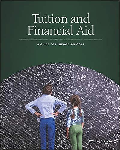 tuition and financial aid a guide for private schools 1st edition weldon burge 1883627168, 978-1883627164