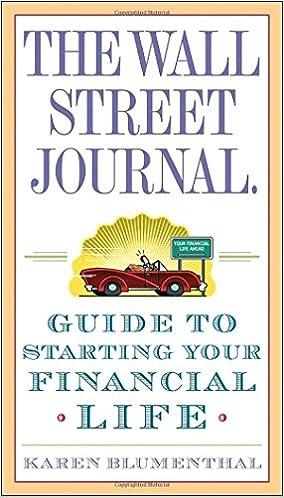 the wall street journal. guide to starting your financial life 1st edition karen blumenthal 030740708x,