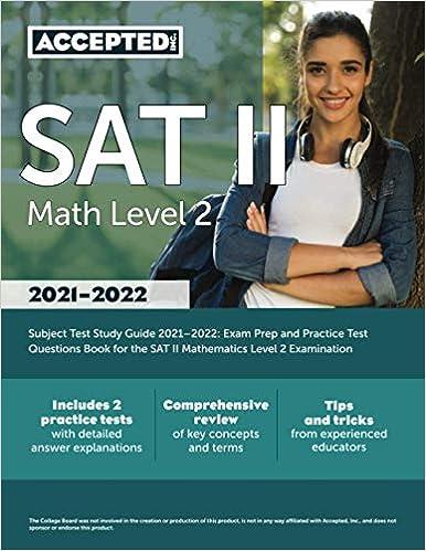 sat ii math level 2 - 2021-2022 2022 edition jonathan cox 1635308852, 978-1635308853