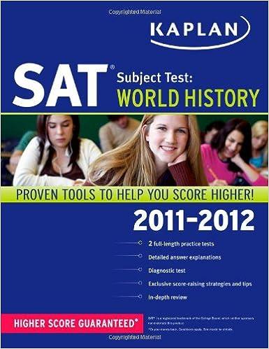 SAT Subject Test World History 2011-2012