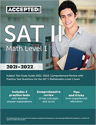 sat ii math level 1 - 2021-2022 2022 edition jonathan cox 1635308844, 978-1635308846