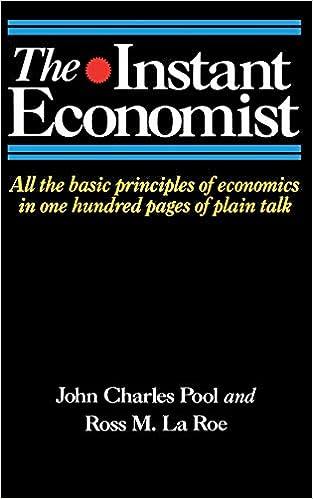 the instant economist all the basic principles of economics in 100 pages of plain talk 1st edition john