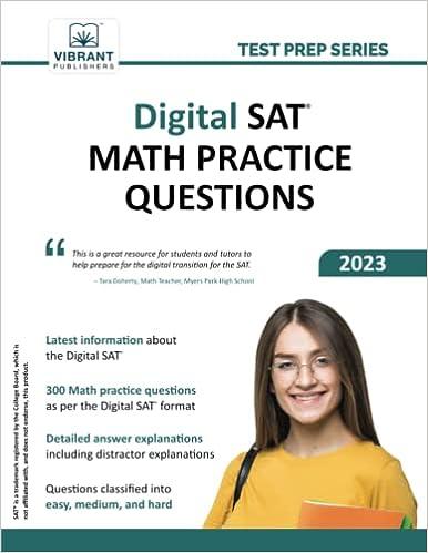 digital sat math practice questions 2023 2023 edition vibrant publishers 1636511597, 978-1636511597