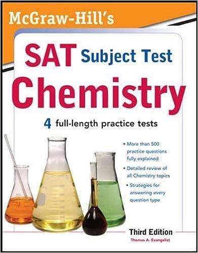 sat subject test chemistry 1st edition thomas evangelist 0071768750, 978-0071768757