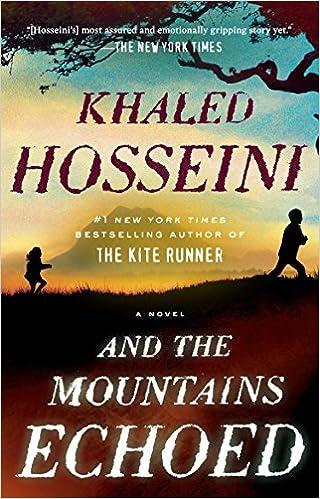and the mountains echoed a novel  khaled hosseini 1594632383, 978-1594632389