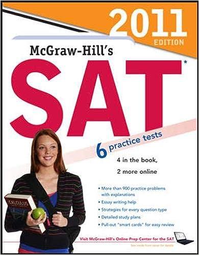 sat with 6 practice test 2011 2011 edition christopher black, mark anestis 0071740945, 978-0071740944