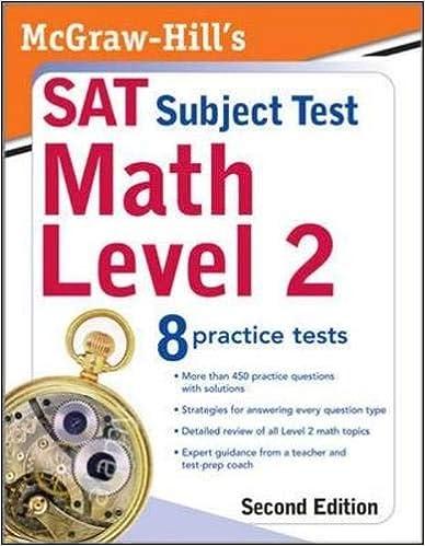 sat subject test math level 2 2nd edition john diehl 0071609245, 978-0071609241