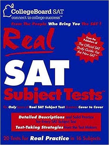 real sat subject tests 1st edition the college board 0874477573, 978-0874477573