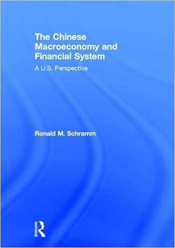 the chinese macroeconomy and financial system a us perspective 1st edition ronald m schramm 0765643901,