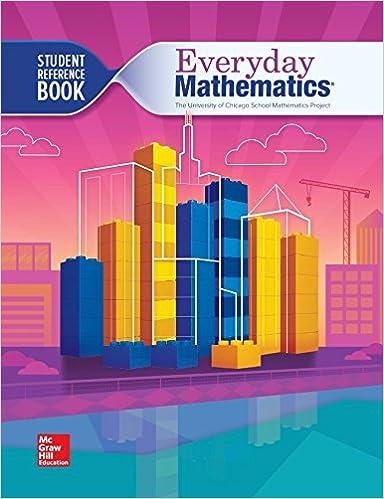 everyday mathematics 4 grade 4 student reference book 4th edition bell et al., mcgraw hill 0021436975,