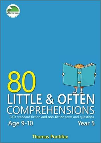 80 little and often comprehensions year 5 sats standard fiction and non fiction texts and questions 9-10 age