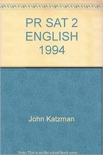pr sat 2 english 1994 1st edition john katzman 0679746188, 978-0679746188