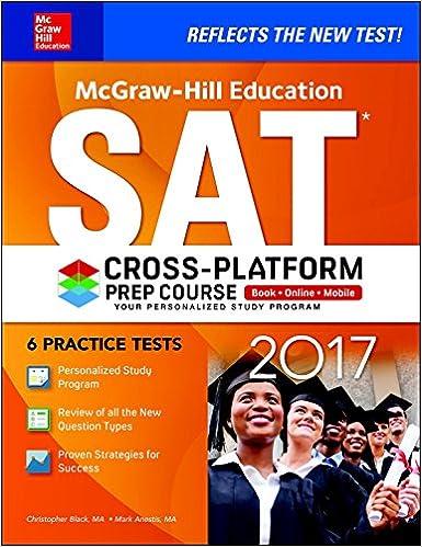 sat 2017 cross platform prep course with 6 practice test 2017 edition christopher black, mark anestis