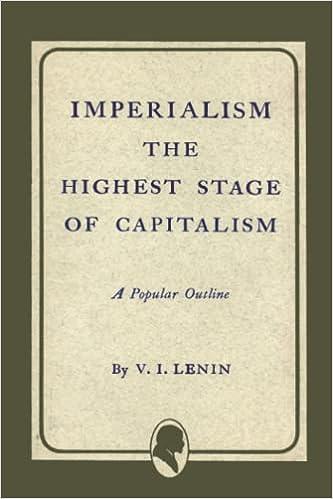 imperialism the highest stage of capitalism 1st edition vladimir ilich lenin 1614271909, 978-1614271901