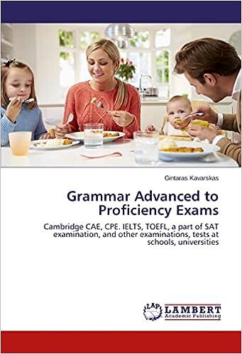 grammar advanced to proficiency exams cambridge cae cpe ielts toefl a part of sat examination and other