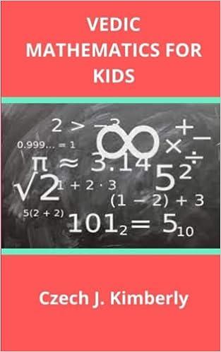 vedic mathematics for kids 1st edition czech j. kimberly b0b14d8766, 979-8824446975