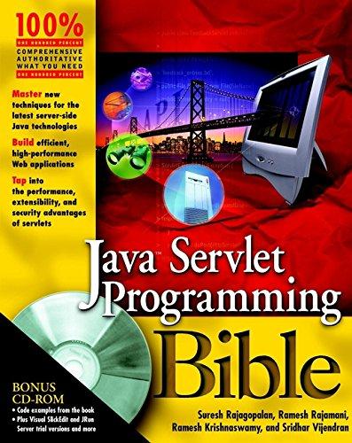 java servlet programming bible 1st edition suresh rajagopalan, ramesh rajamani, ramesh krishnaswamy, sridhar