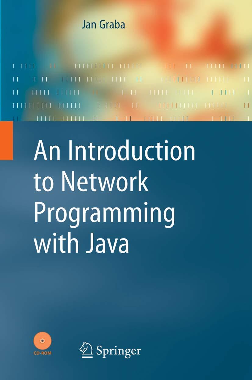 an introduction to network programming with java 2nd edition jan graba 1846283809, 978-1846283802