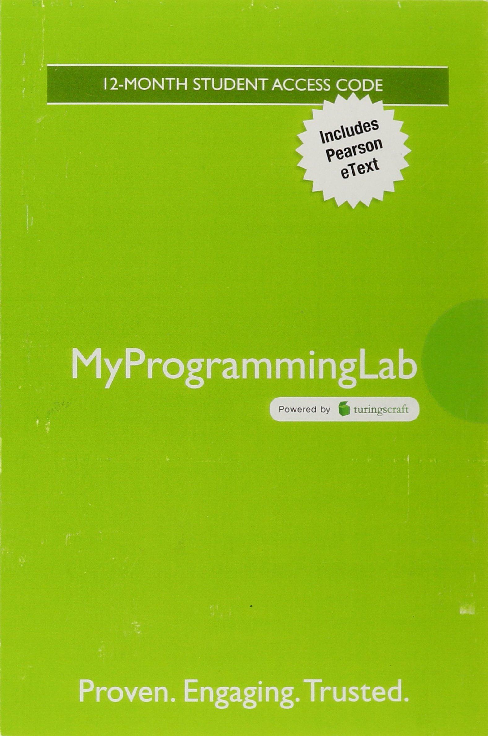 mylab programming with pearson etext 11th edition y. daniel liang 013467281x, 978-0134672816