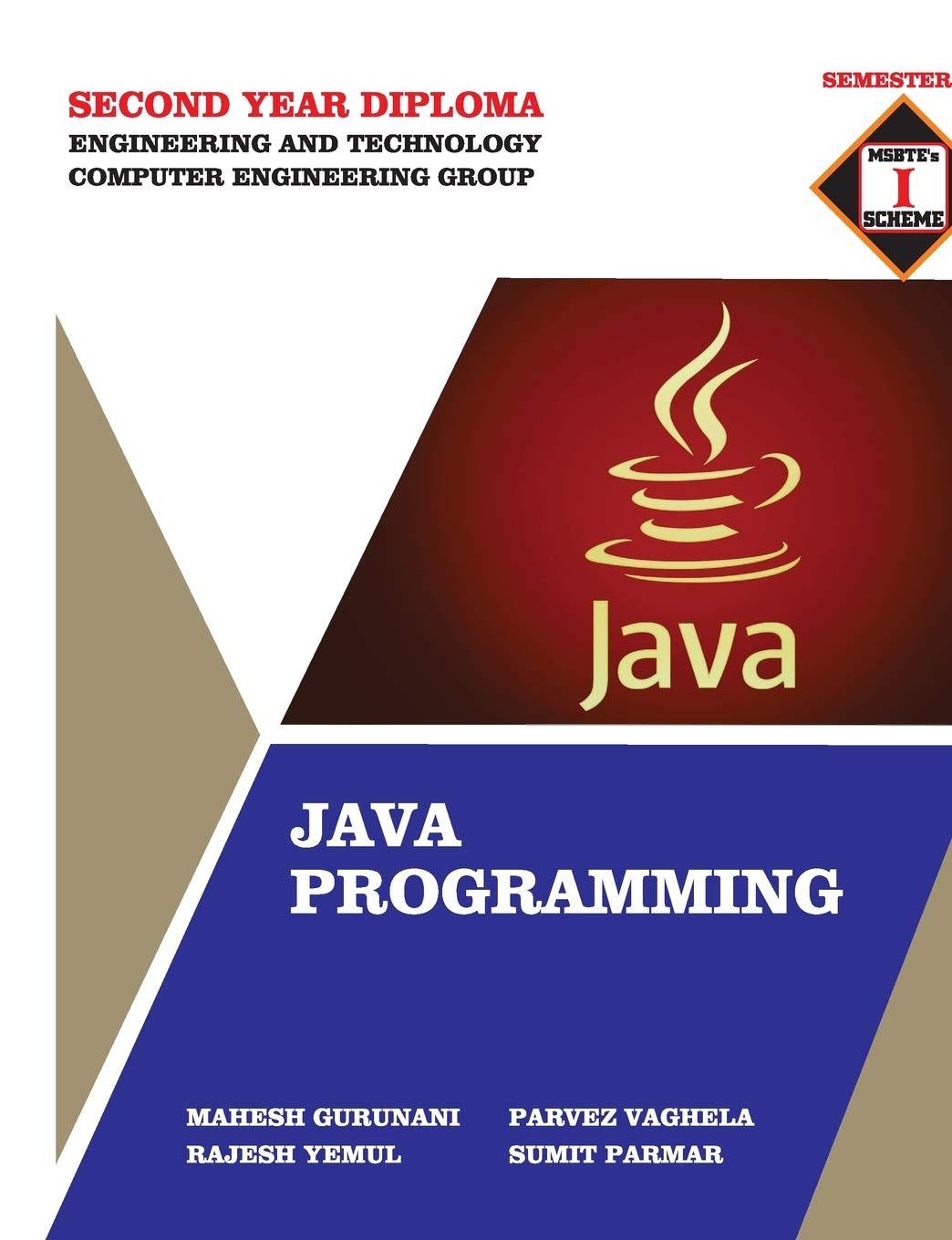 java programming 1st edition mahesh gurunani 9388706218, 978-9388706216