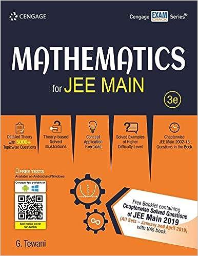mathematics for jee main 3rd edition g. tewani 9353501385, 978-9353501389