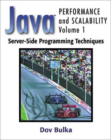 server side programming techniques java performance and scalability 1st edition dov bulka 0201704293,