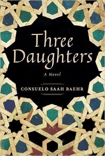 three daughters  a novel  consuelo saah baehr 147782619x, 978-1477826195
