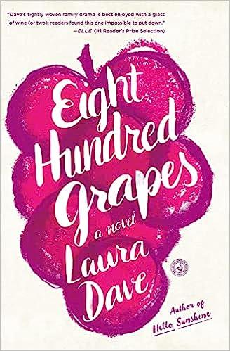 eight hundred grapes  a novel  laura dave 1476789282, 978-1476789286
