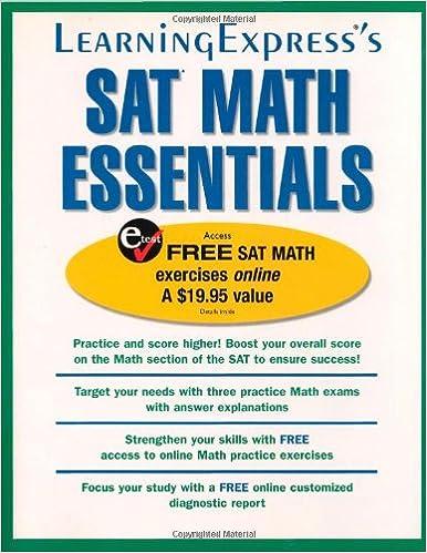 sat math essentials 1st edition learningexpress editors b0091xiy2s, 978-1576855331