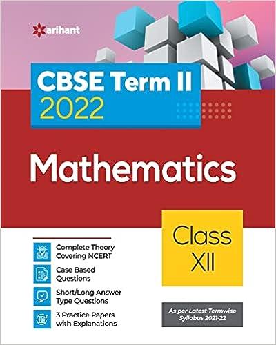 cbse term ii mathematics 12th 1st edition raju regar, sagar verma 9325796910, 978-9325796911