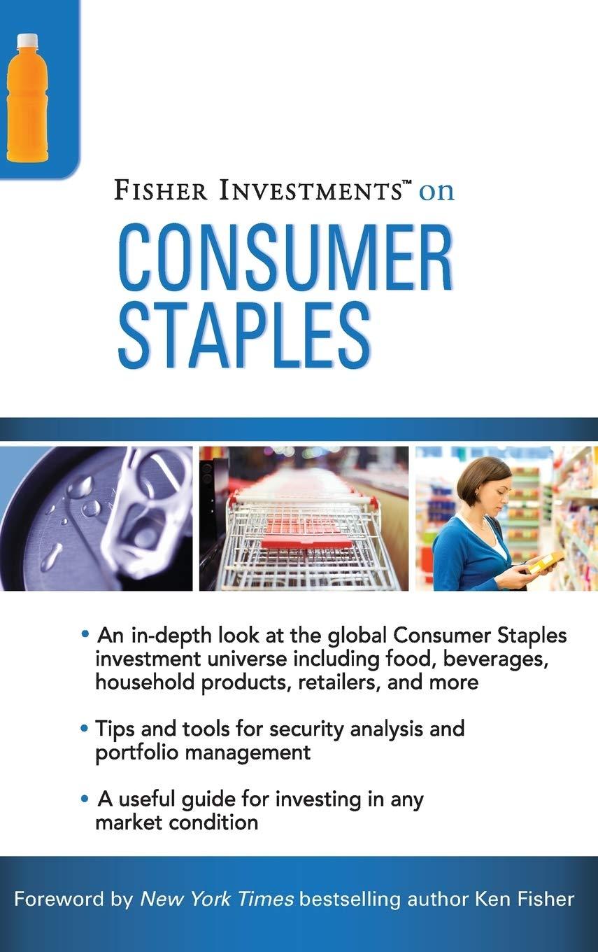 fisher investments on consumer staples 1st edition michael cannivet, andrew teufel 0470416653, 978-0470416655